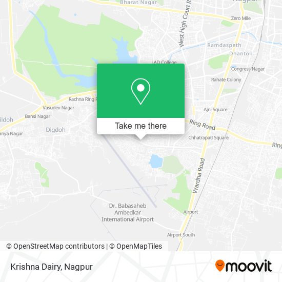 Krishna Dairy map