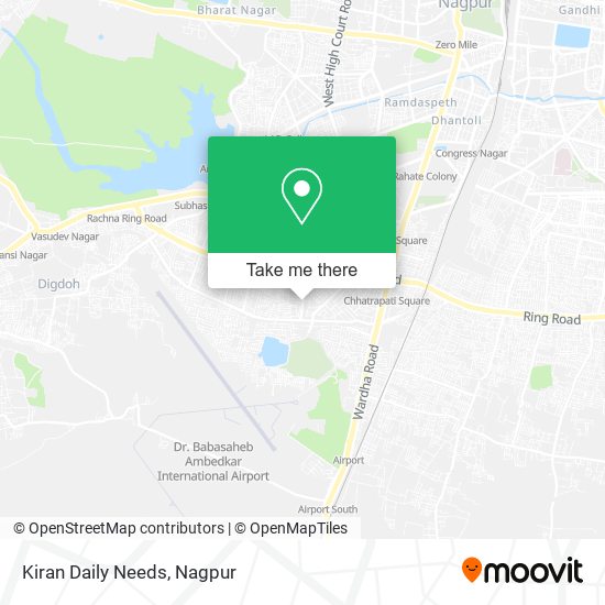 Kiran Daily Needs map
