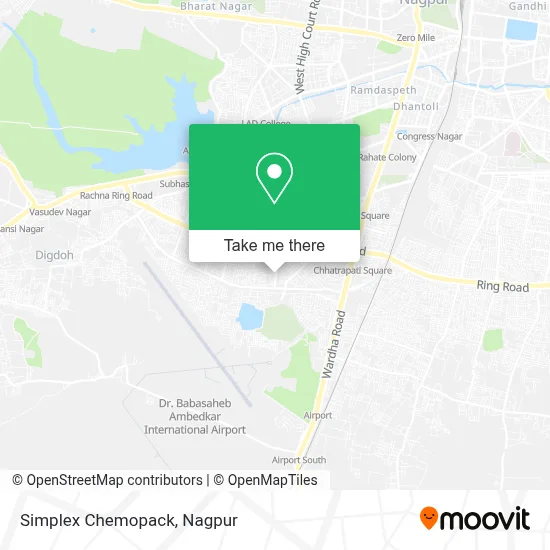 Simplex Chemopack map