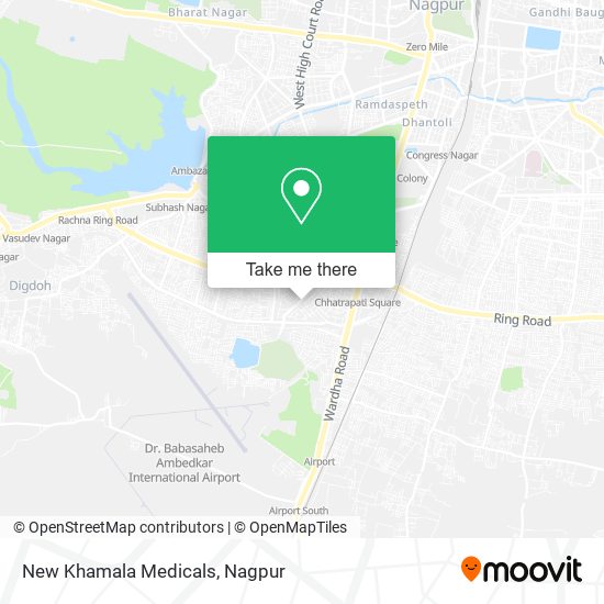 New Khamala Medicals map