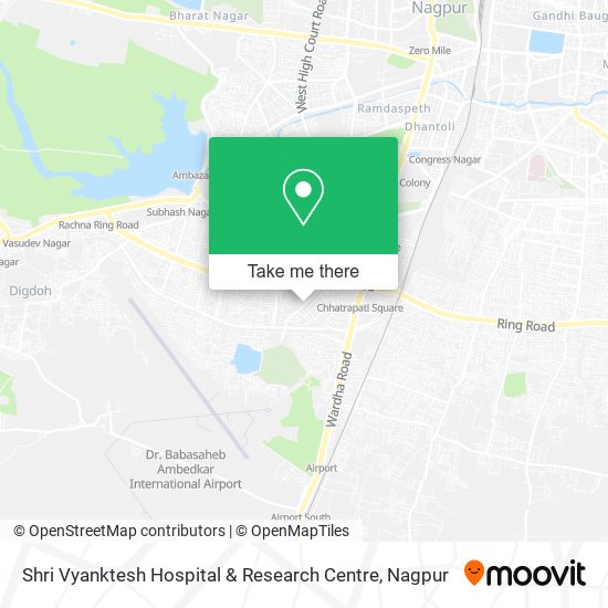 Shri Vyanktesh Hospital & Research Centre map