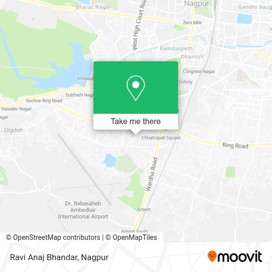 Ravi Anaj Bhandar map