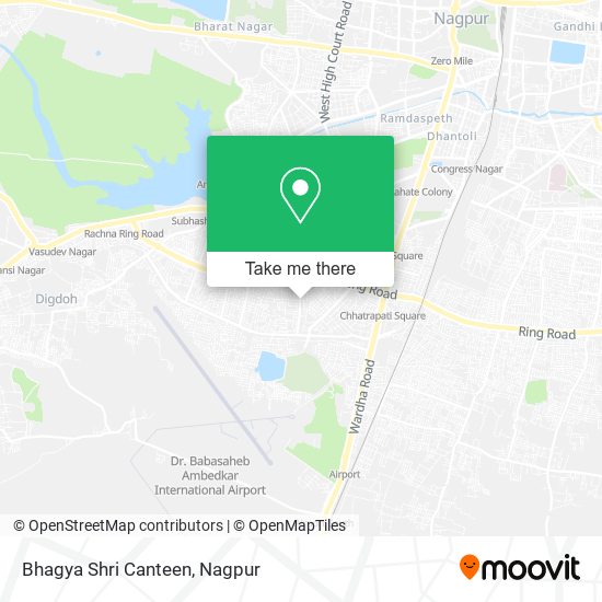 Bhagya Shri Canteen map