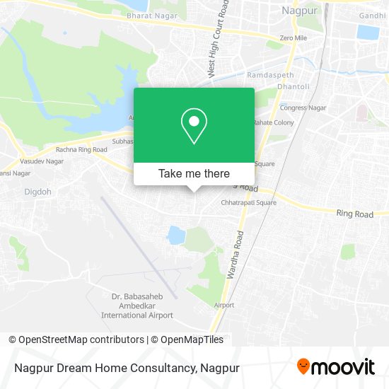 Nagpur Dream Home Consultancy map