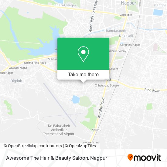 Awesome The Hair & Beauty Saloon map