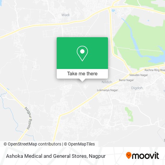 Ashoka Medical and General Stores map