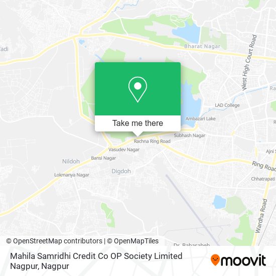 Mahila Samridhi Credit Co OP Society Limited Nagpur map