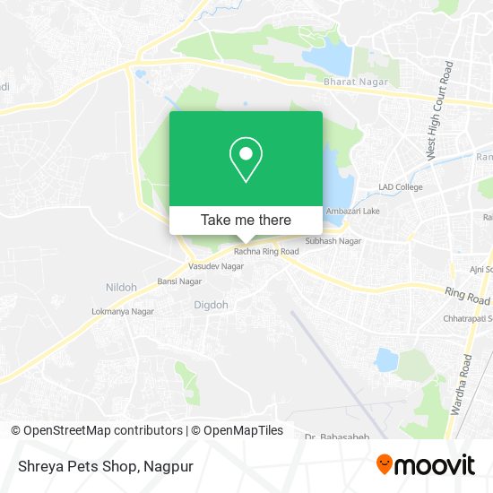 Shreya Pets Shop map