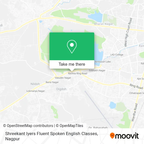 Shreekant Iyers Fluent Spoken English Classes map