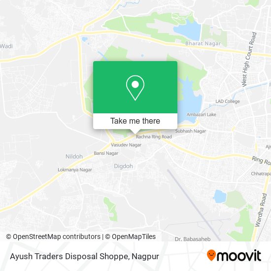Ayush Traders Disposal Shoppe map