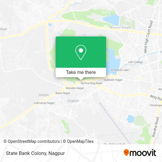 State Bank Colony map