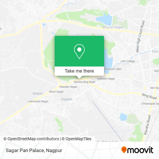 Sagar Pan Palace map