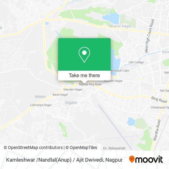 Kamleshwar /Nandlal(Anup) / Ajit Dwivedi map