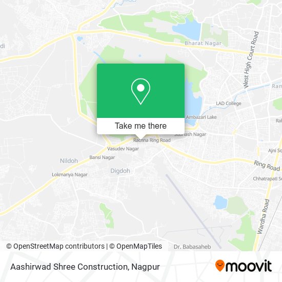 Aashirwad Shree Construction map