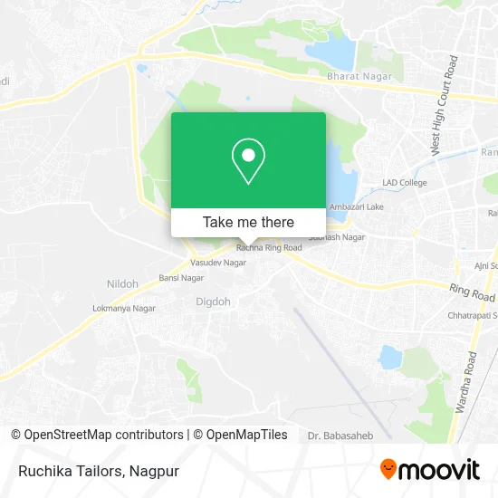 Ruchika Tailors map