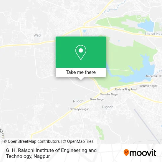 G. H. Raisoni Institute of Engineering And Technology map
