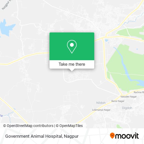 Government Animal Hospital map