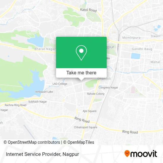 Internet Servicevice Provider map