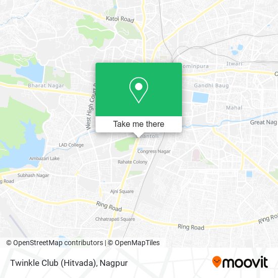 Twinkle Club (Hitvada) map