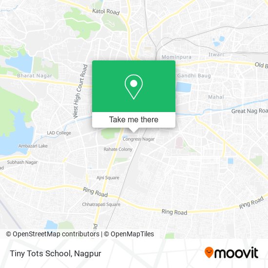 Tiny Tots School map