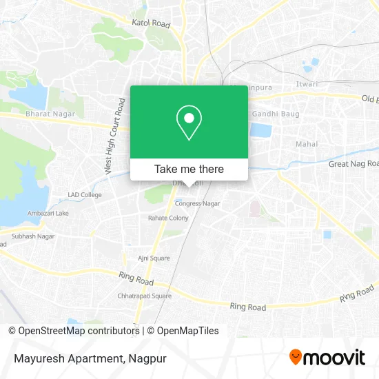 Mayuresh Apartment map