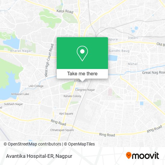 Avantika Hospital-ER map