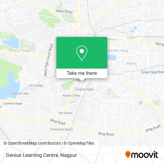 Genius Learning Centre map