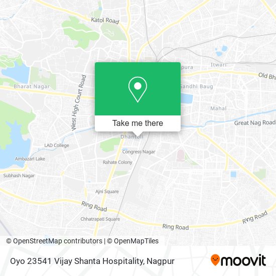 Oyo 23541 Vijay Shanta Hospitality map