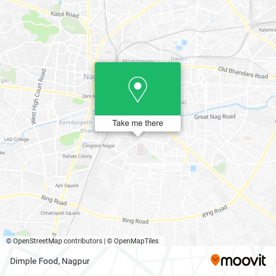 Dimple Food map