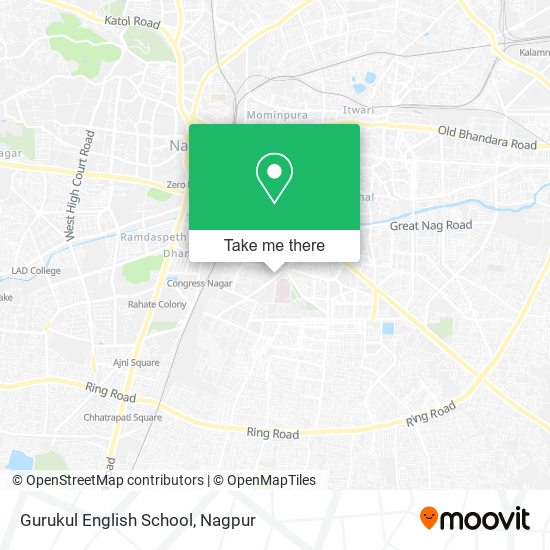 Gurukul English School map