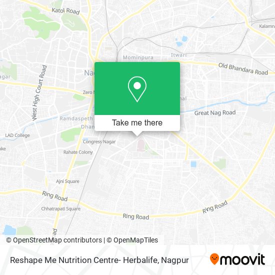 Reshape Me Nutrition Centre- Herbalife map