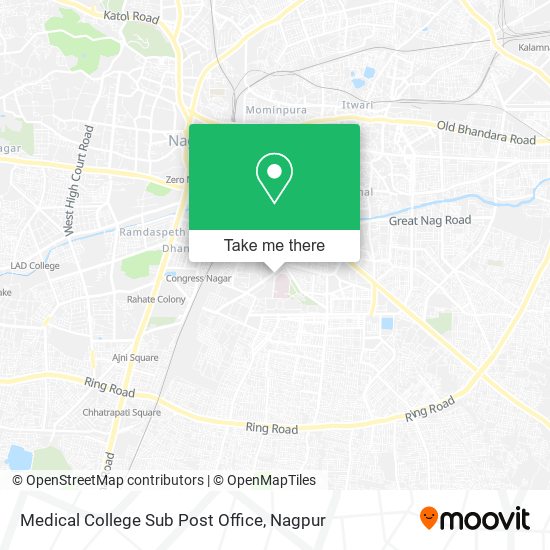 Medical College Sub Post Office map