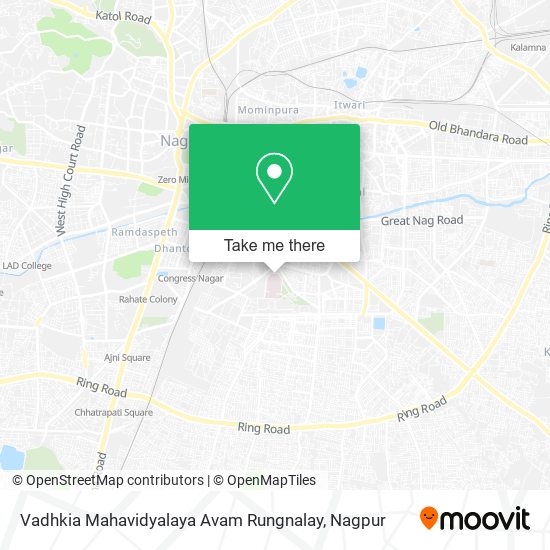 Vadhkia Mahavidyalaya Avam Rungnalay map
