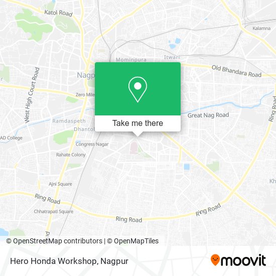 Hero Honda Workshop map