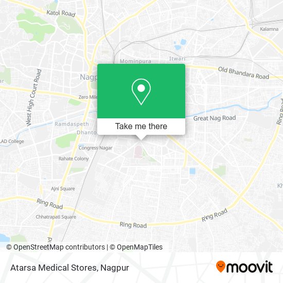 Atarsa Medical Stores map