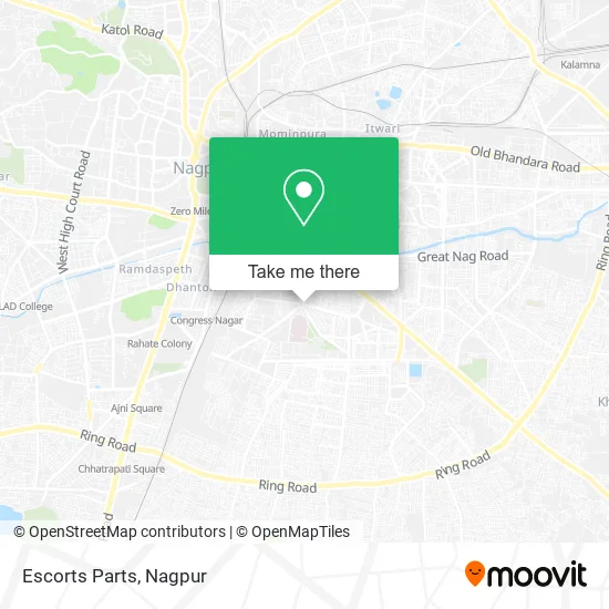 Escorts Parts map