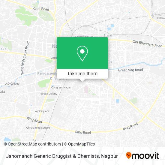 Janomanch Generic Druggist & Chemists map