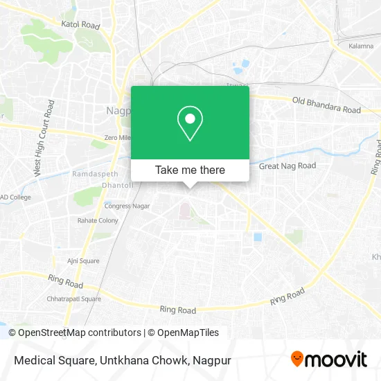 Medical Square, Untkhana Chowk map