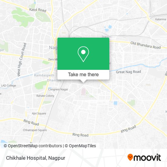 Chikhale Hospital map