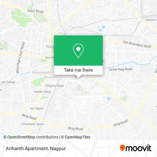 Arihanth Apartment map