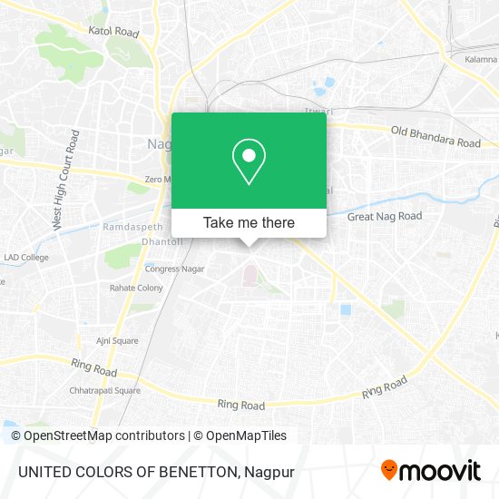 UNITED COLORS OF BENETTON map