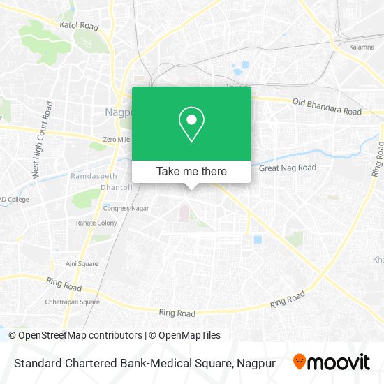 Standard Chartered Bank-Medical Square map