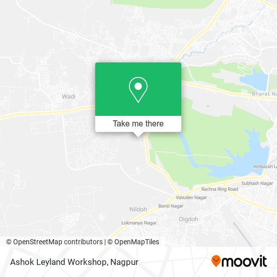 Ashok Leyland Workshop map