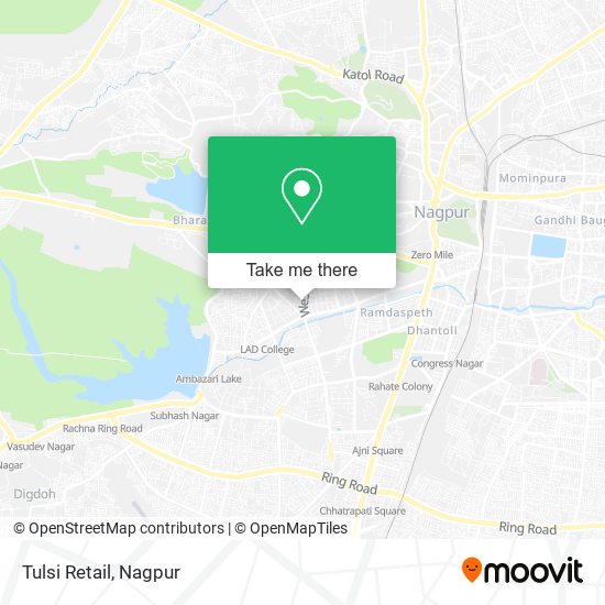 Tulsi Retail map