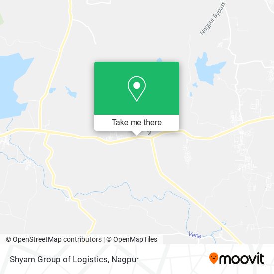 Shyam Group of Logistics map