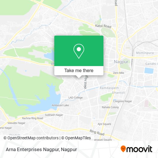 Arna Enterprises Nagpur map