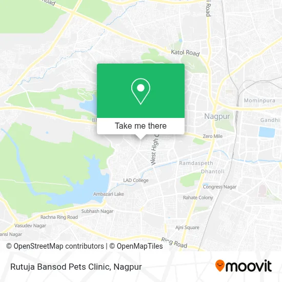 Rutuja Bansod Pets Clinic map