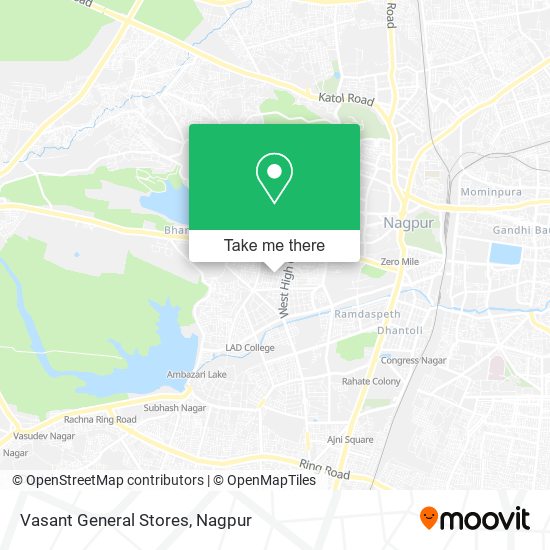 Vasant General Stores map