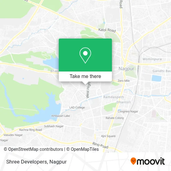 Shree Developers map