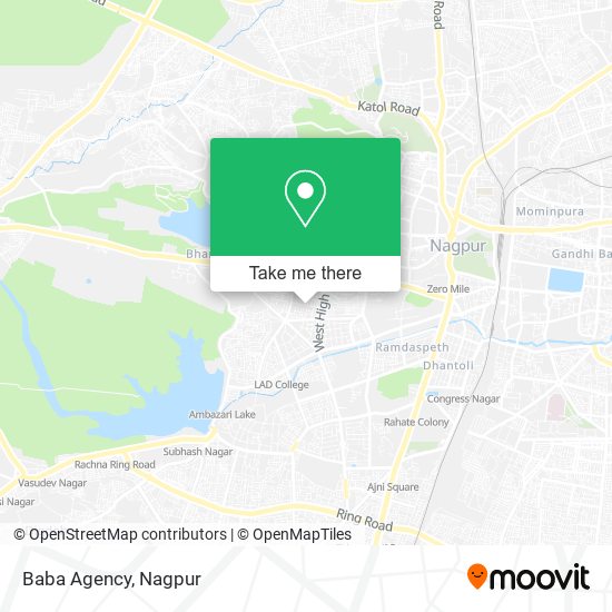 Baba Agency map